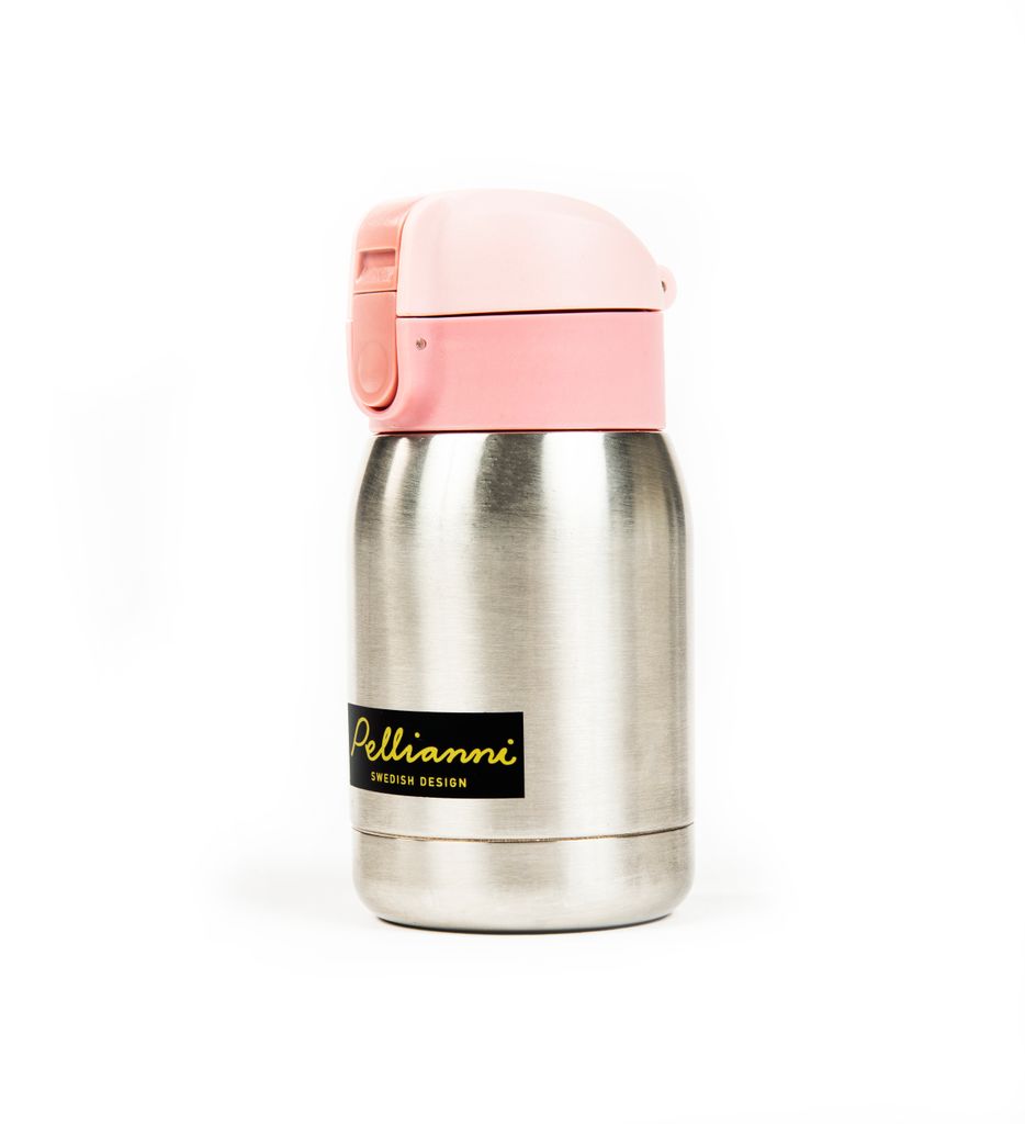 Pellianni Mini Gyerek termosz - Pink - rozsdamentes acél ⋆ Planetino ⋆